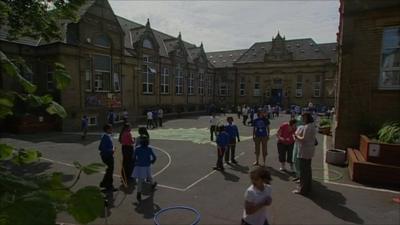 School playground in Halifax