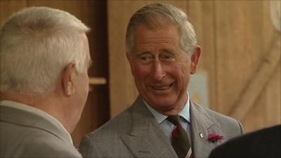 Prince Charles in Wales