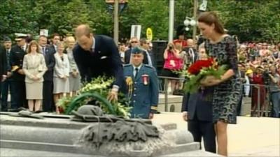 William and Kate in Canada