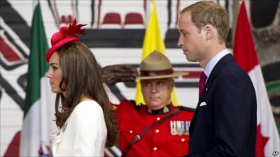 Kate and William