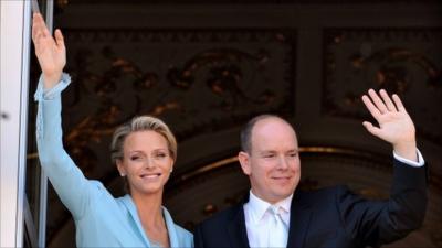 Prince Albert II and Charlene Wittstock