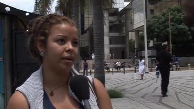 A Venezuelan woman talks about Chavez's health