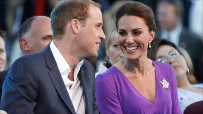 The Duke and Duchess of Cambridge