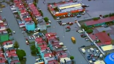 Flooding in Mexico