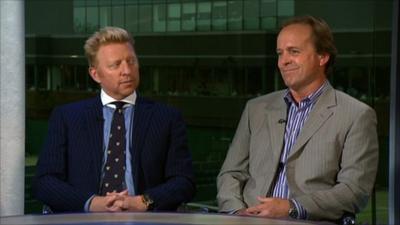 BBC pundits on Wimbledon men's final