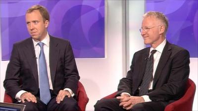 Matthew Hancock and Norman Lamb
