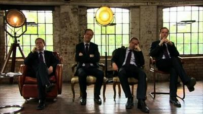 Adam Fleming in Dragons Den