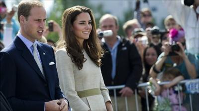 The Duchess and Duke of Cambridge