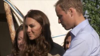 The Duke and Duchess of Cambridge