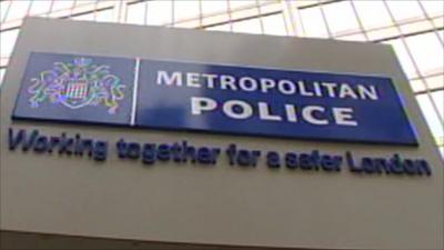 Metropolitan Police sign