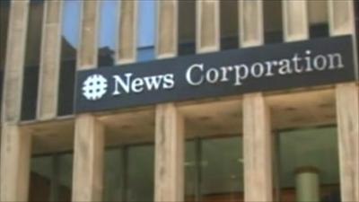 News Corp sign