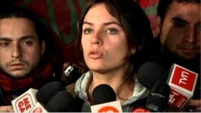 Camila Vallejo, President of Chile's Student Federation