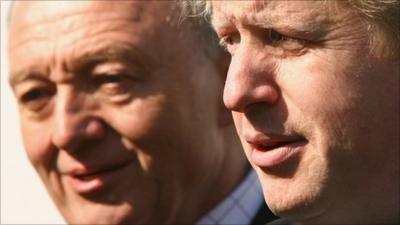 Ken Livingstone and Boris Johnson