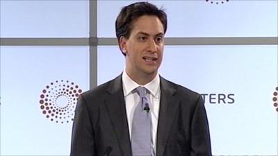 Labour leader Ed Miliband