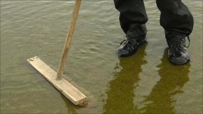 Green staff attempt to mop up at Castle Stuart