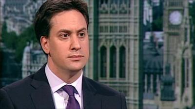 Labour leader Ed Miliband