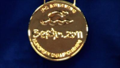 IPC Swimming European Championships medal