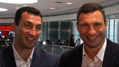 Wladimir & Vitali Klitschko