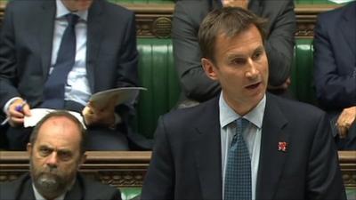 Culture Secretary Jeremy Hunt