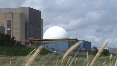 Sizewell B nuclear plant