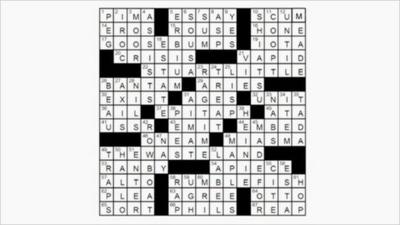 Crossword puzzle