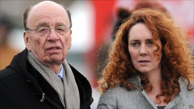 Rupert Murdoch and Rebekah Brooks