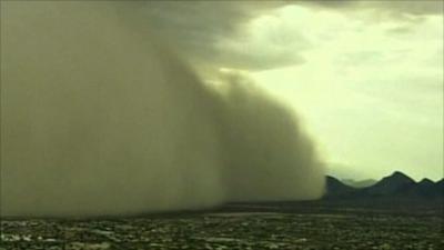 Phoenix dust storm