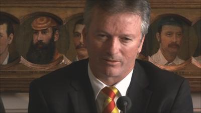 Former Australia captain Steve Waugh