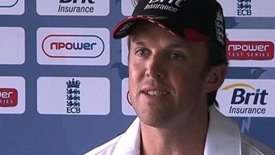 England's Graeme Swann