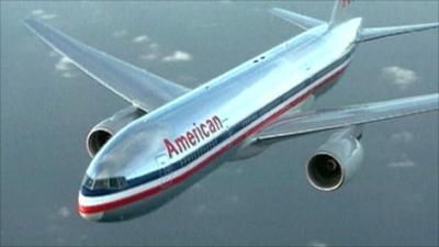 American Airlines plane