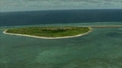 One of Spratly Islands