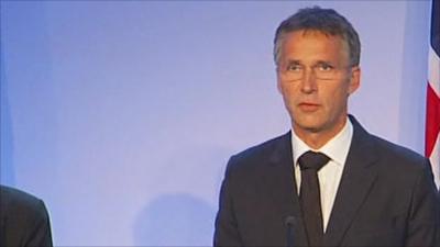 Prime Minister Jens Stoltenberg