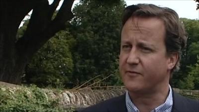 Prime Minister David Cameron