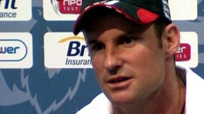 England Test captain Andrew Strauss