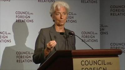 IMF boss Christine Lagarde