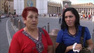 Vatican tourists