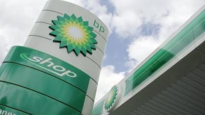 BP station in Stoke Newington, London