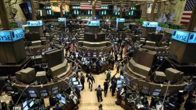 New York Stock Exchange trading floor