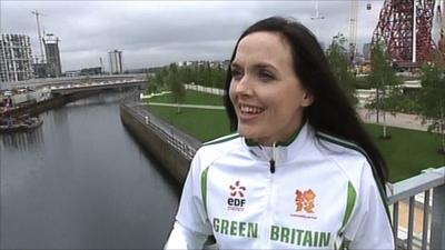 GB cyclist Victoria Pendleton