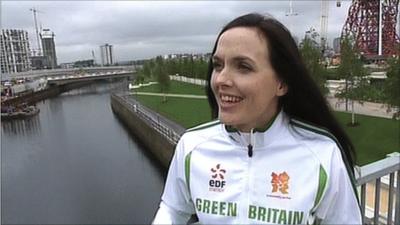 GB cyclist Victoria Pendleton