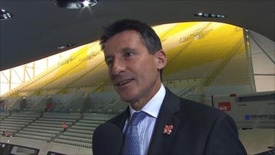 Lord Coe Chairman of London 2012 organising committee