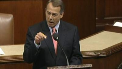 House of Representatives Speaker John Boehner