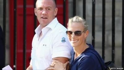 Mike Tindall and Zara Phillips