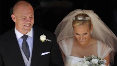 Mike Tindall and Zara Phillips