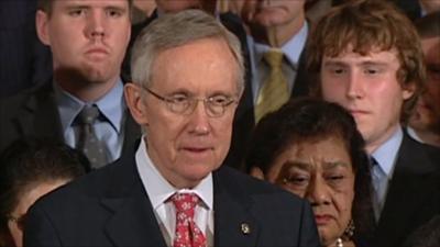 Senate Majority Leader Harry Reid