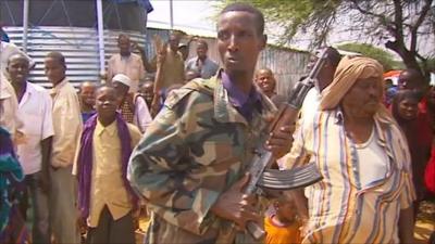 Soldier in Mogadishu