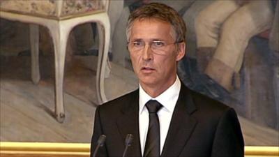 PM Jens Stoltenberg