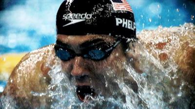 Swimming legend Michael Phelps