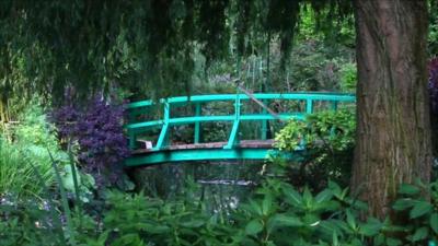 The Japanese bridge at Giverny