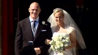 Mike Tindall and Zara Phillips